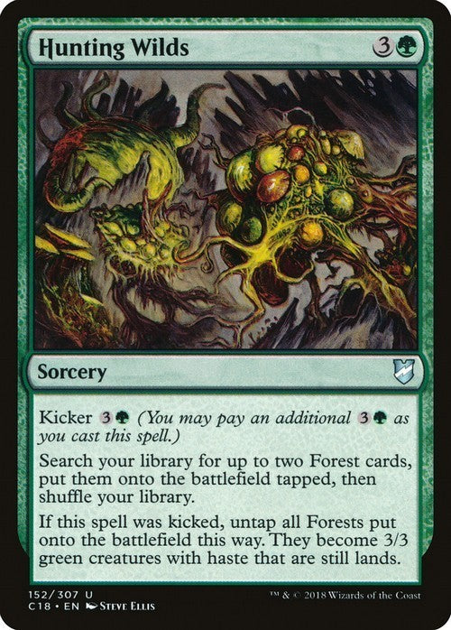 Hunting Wilds ~ Commander 2018 [ EX ] [ Magic MTG ]