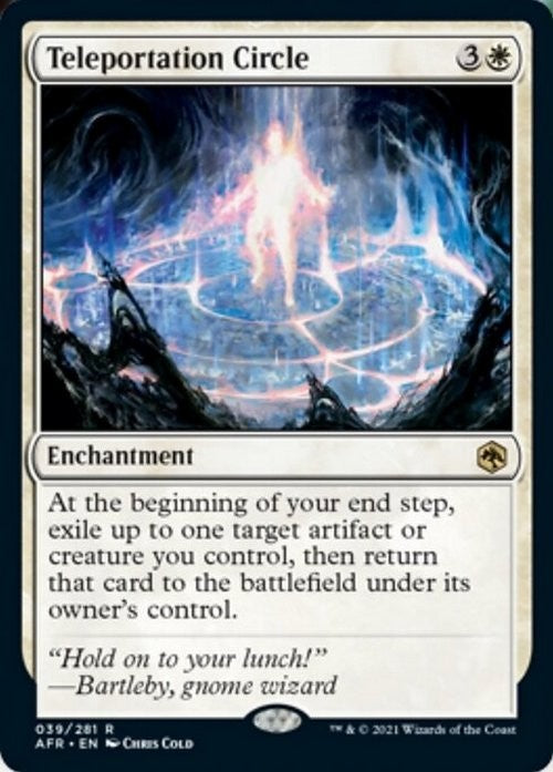 Teleportation Circle ~ Adventures in the Forgotten Realms [ NM ] [ Magic MTG ]