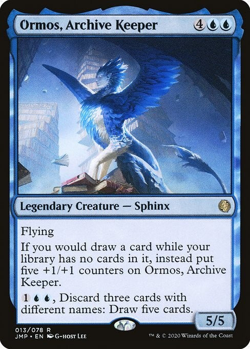 Ormos, Archive Keeper ~ Jumpstart 2021 [ NM ] [ Magic MTG ]