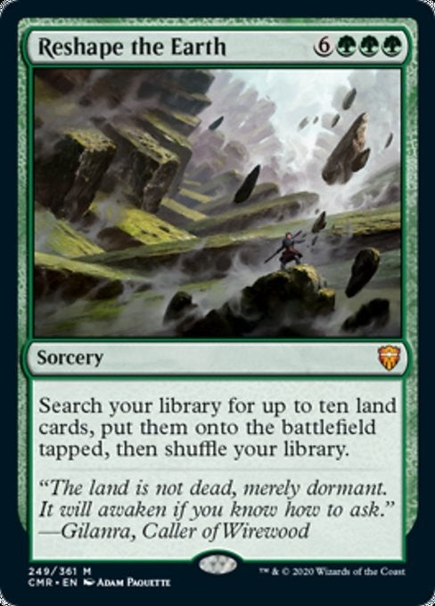 Reshape the Earth ~ Commander Legends 1 [ NM ] [ Magic MTG ]