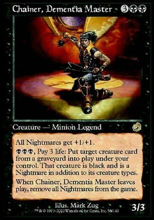 Chainer, Dementia Master ~ Torment [ EX ] [ Magic MTG ]