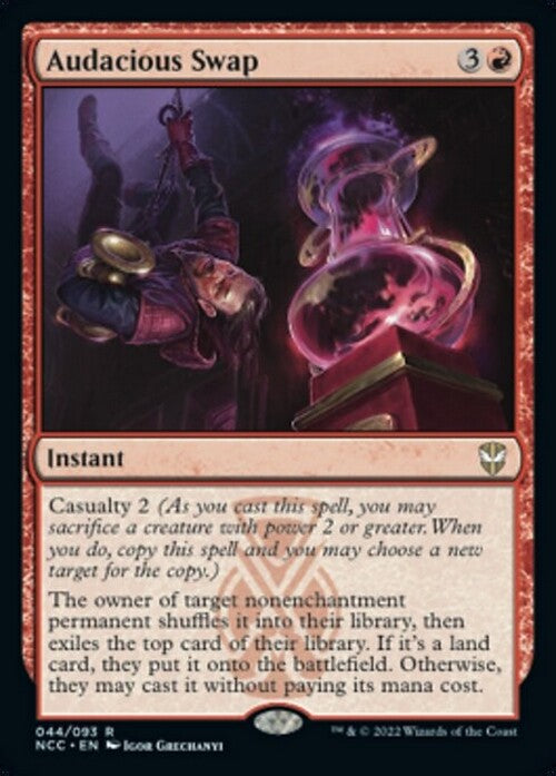 Audacious Swap ~ Commander: Streets of New Capenna [ NM ] [ Magic MTG ]