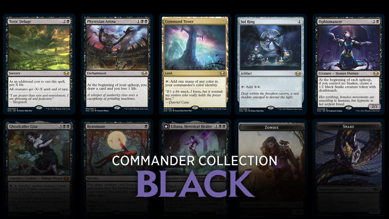 Commander Collection: Black ~ Magic the Gathering MTG SEALED