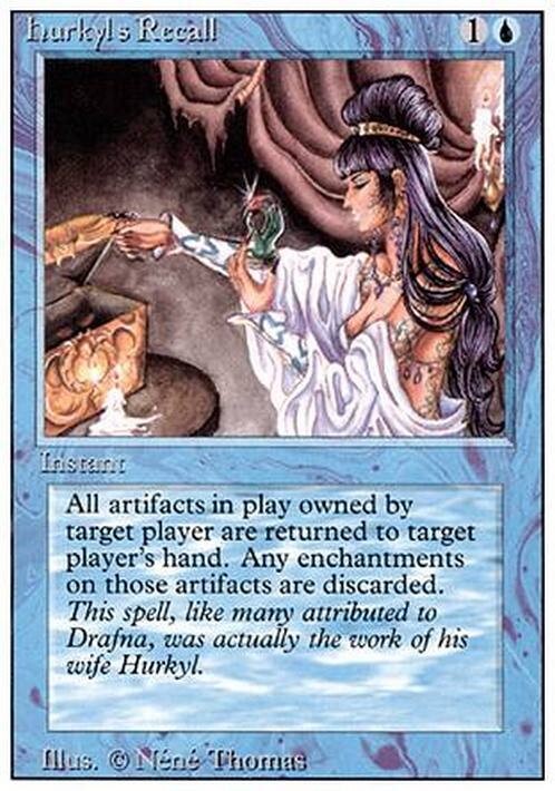 Hurkyl's Recall ~ Revised [ NM ] [ Magic MTG ]