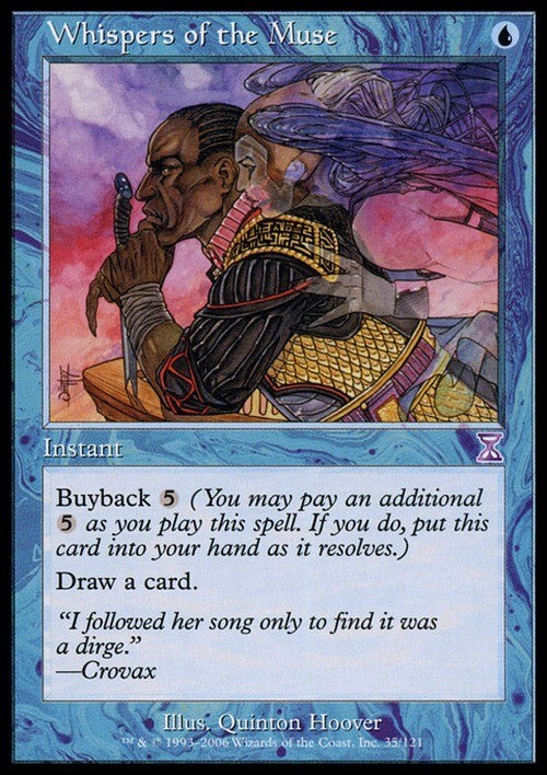 Whispers of the Muse ~ Time Spiral [ EX ] [ Magic MTG ]