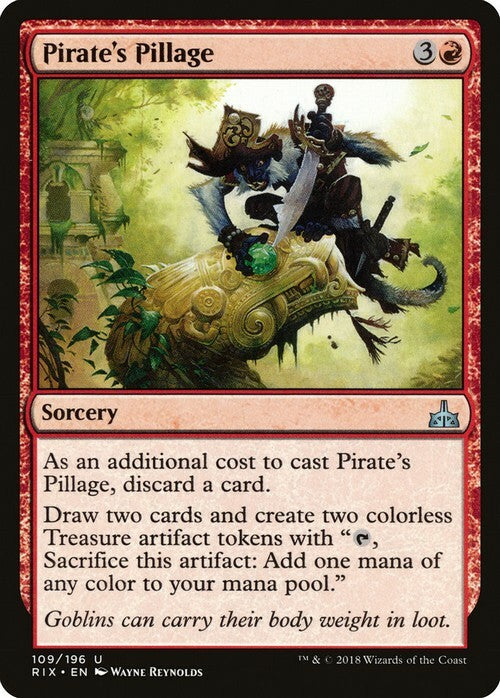 Pirate's Pillage ~ Rivals of Ixalan [ EX ] [ Magic MTG ]