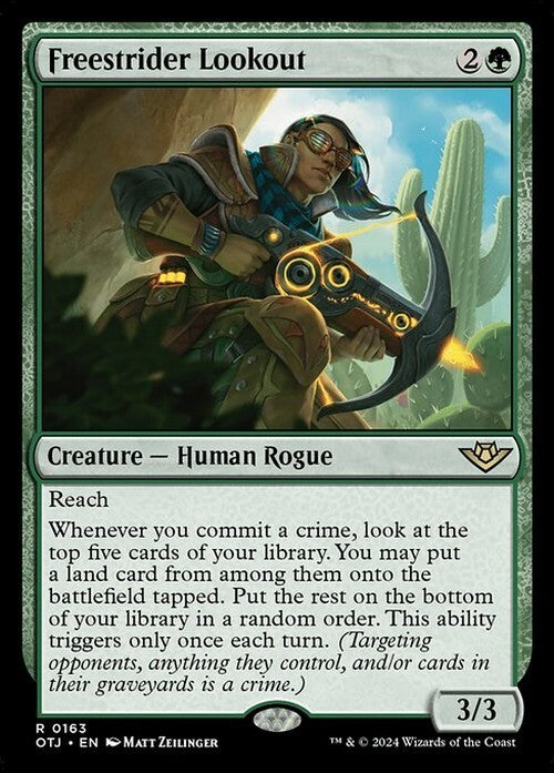 Freestrider Lookout ~ Outlaws of Thunder Junction [ NM ] [ Magic MTG ]
