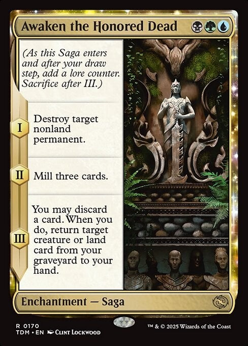 Awaken the Honored Dead ~ Tarkir: Dragonstorm [ NM ] [ Magic MTG ]