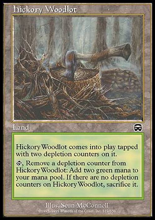 Hickory Woodlot ~ Mercadian Masques [ EX ] [ Magic MTG ]