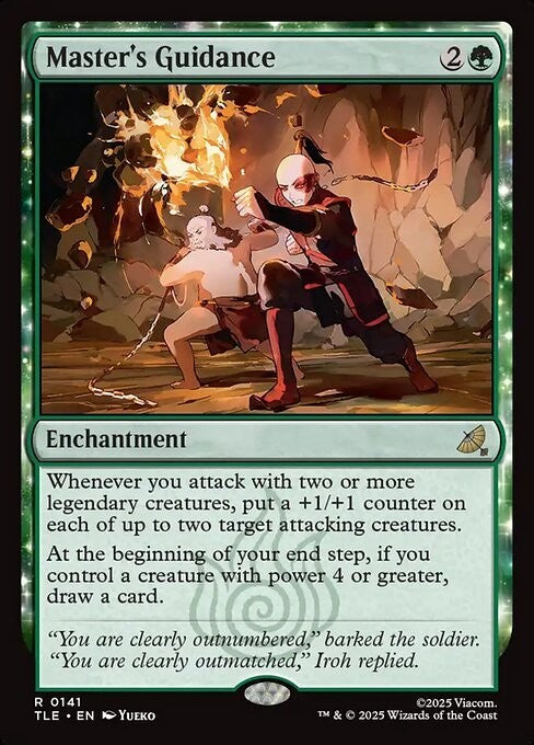 Master's Guidance ~ Avatar: The Last Airbender [ NM ] [ Magic MTG ]