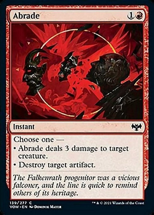 Abrade ~ Crimson Vow [ NM ] [ Magic MTG ]