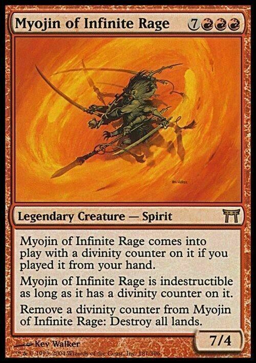 Myojin of Infinite Rage ~ Champions of Kamigawa [ EX ] [ Magic MTG ]