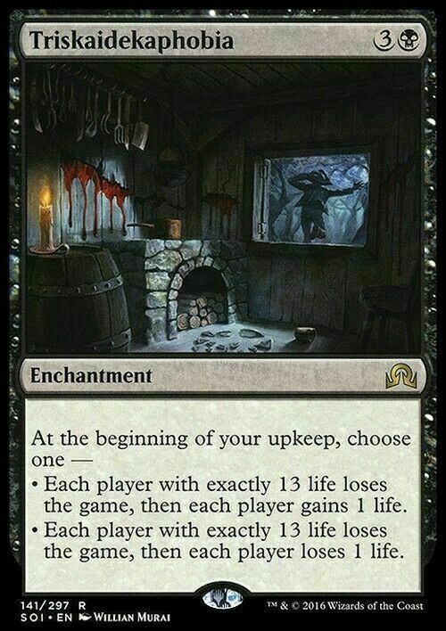 Triskaidekaphobia ~ Shadows over Innistrad [ EX ] [ Magic MTG ]