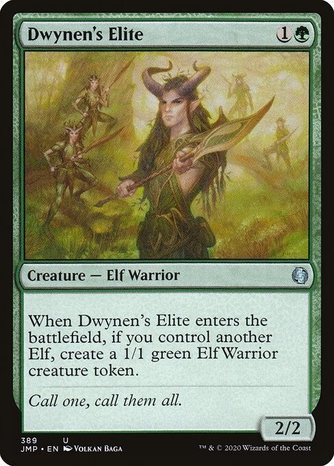 Dwynen's Elite ~ Jumpstart 2021 [ NM ] [ Magic MTG ]