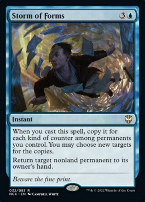 Storm of Forms ~ Commander: Streets of New Capenna [ NM ] [ Magic MTG ]