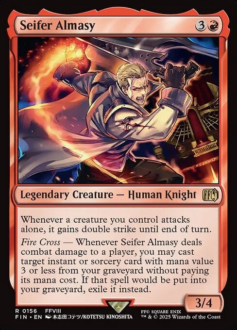 Seifer Almasy ~ Final Fantasy [ NM ] [ Magic MTG ]