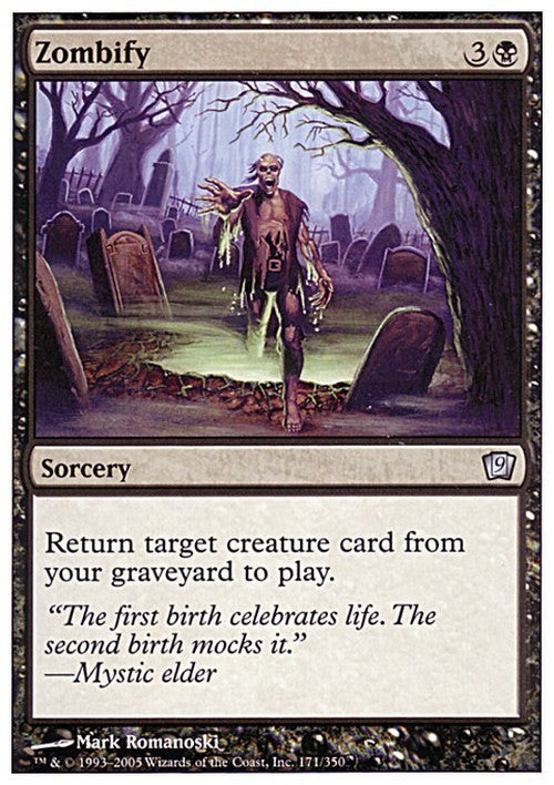 Zombify ~ Ninth Edition [ EX ] [ Magic MTG ]