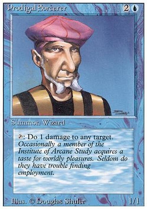 Prodigal Sorcerer ~ Revised [ EX ] [ Magic MTG ]