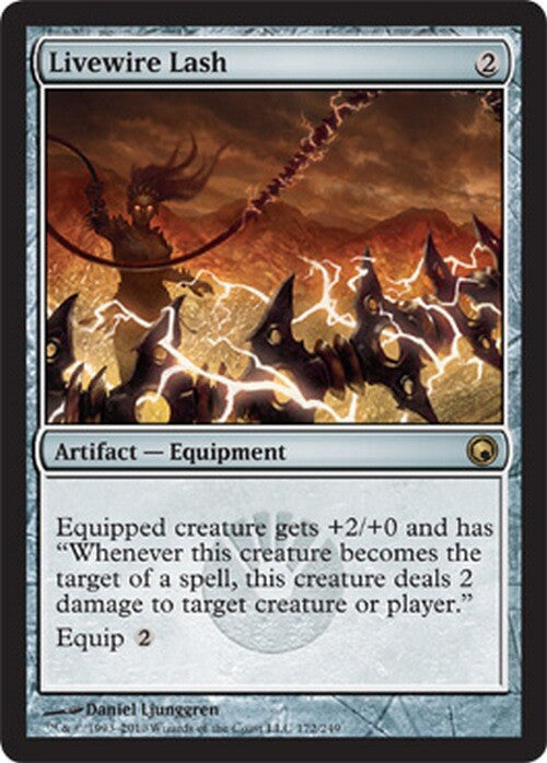 Livewire Lash ~ Scars of Mirrodin [ EX ] [ Magic MTG ]