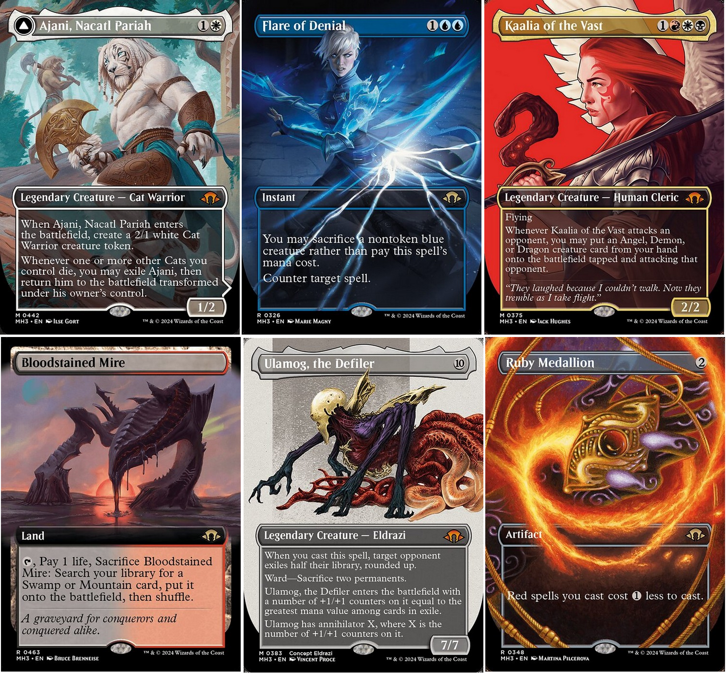 Choose your BORDERLESS / Extended ~ Modern Horizons 3 [ NM ] [ Magic MTG ]