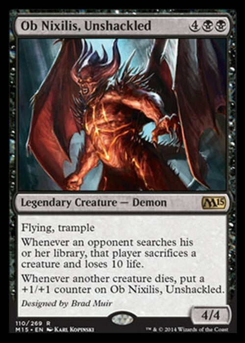 Ob Nixilis, Unshackled ~ Magic 2015 [ EX ] [ Magic MTG ]