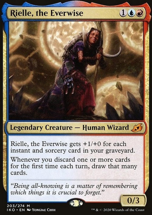Rielle, the Everwise ~ Ikoria [ EX ] [ Magic MTG ]
