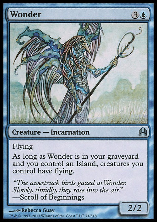Wonder ~ Commander 2011 [ EX ] [ Magic MTG ]