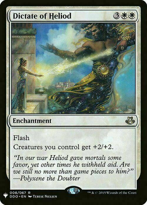 Dictate of Heliod ~ Mystery Booster [ NM ] [ Magic MTG ]