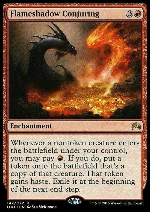 Flameshadow Conjuring ~ Magic Origins [ EX ] [ Magic MTG ]