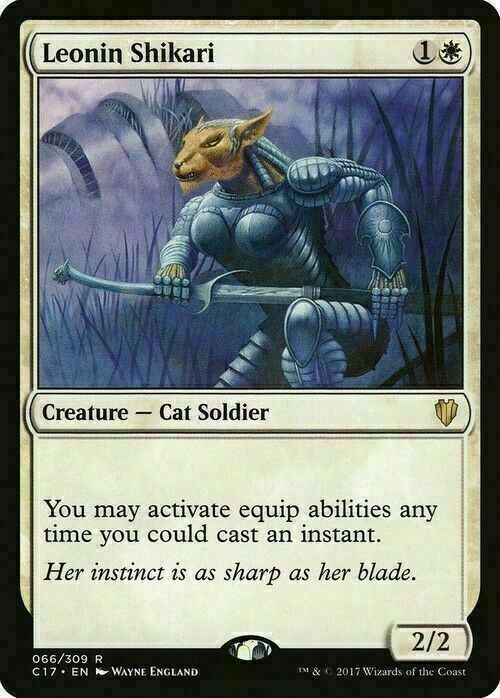 Leonin Shikari ~ Commander 2017 [ NM ] [ Magic MTG ]