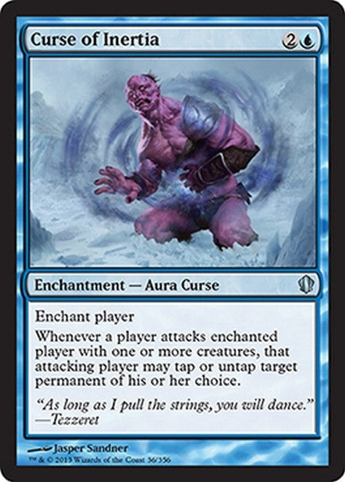 Curse of Inertia ~ Commander 2013 [ EX ] [ Magic MTG ]