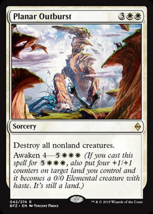 Planar Outburst ~ Battle for Zendikar [ EX ] [ Magic MTG ]