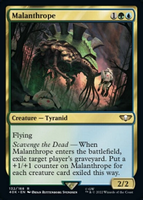 Malanthrope ~ Commander: Warhammer 40,000 [ NM ] [ Magic MTG ]