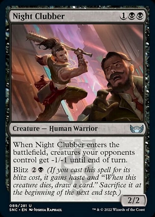 Night Clubber ~ Streets of New Capenna [ NM ] [ Magic MTG ]