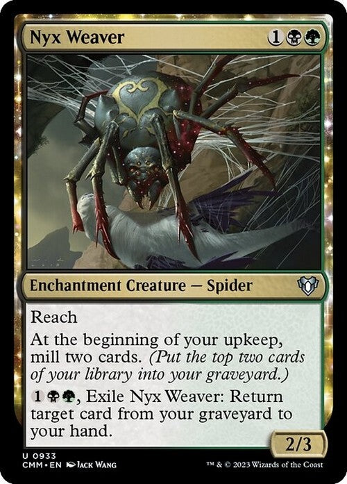 Nyx Weaver ~ Commander Masters [ NM ] [ Magic MTG ]