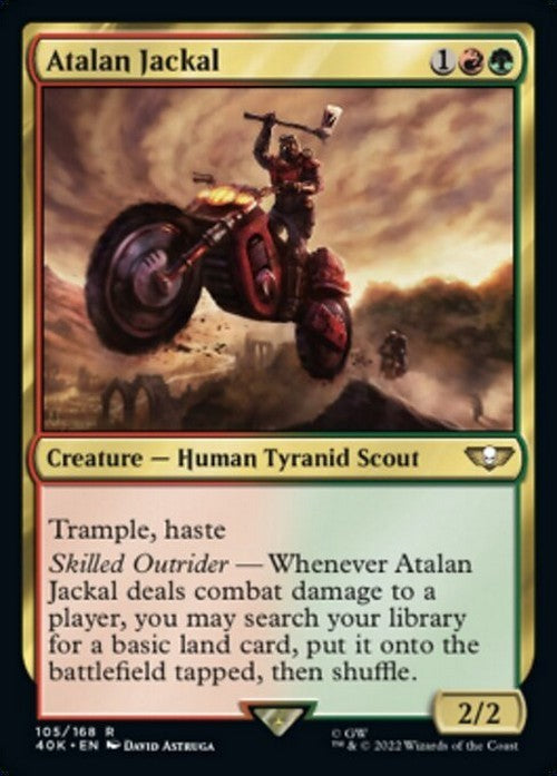 Atalan Jackal ~ Commander: Warhammer 40,000 [ NM ] [ Magic MTG ]