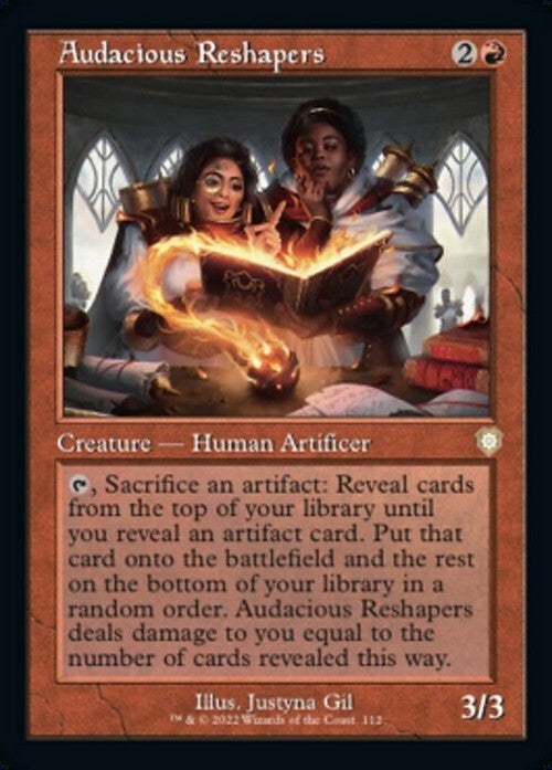 Audacious Reshapers ~ Commander: The Brothers' War [ NM ] [ Magic MTG ]