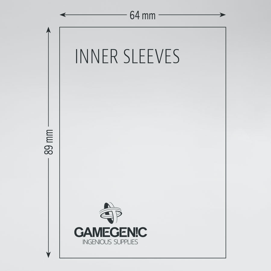 100 x Matte Double Sleeving Pack ~ Standard Sleeves [ Gamegenic ] for Magic MTG