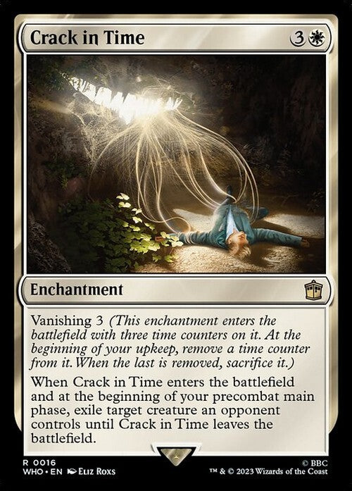 Crack in Time ~ Commander: Doctor Who [ NM ] [ Magic MTG ]