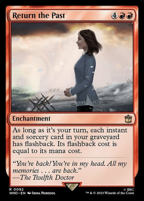 Return the Past ~ Commander: Doctor Who [ NM ] [ Magic MTG ]