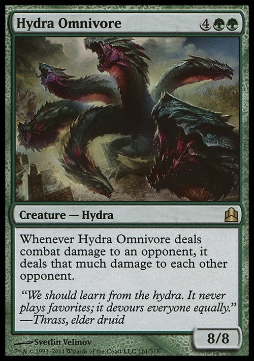 Hydra Omnivore ~ Commander 2011 [ EX ] [ Magic MTG ]