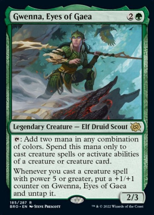 Gwenna, Eyes of Gaea ~ The Brothers' War [ NM ] [ Magic MTG ]