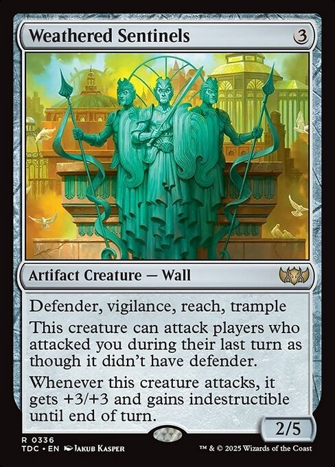 Weathered Sentinels ~ Commander: Tarkir: Dragonstorm [ NM ] [ Magic MTG ]