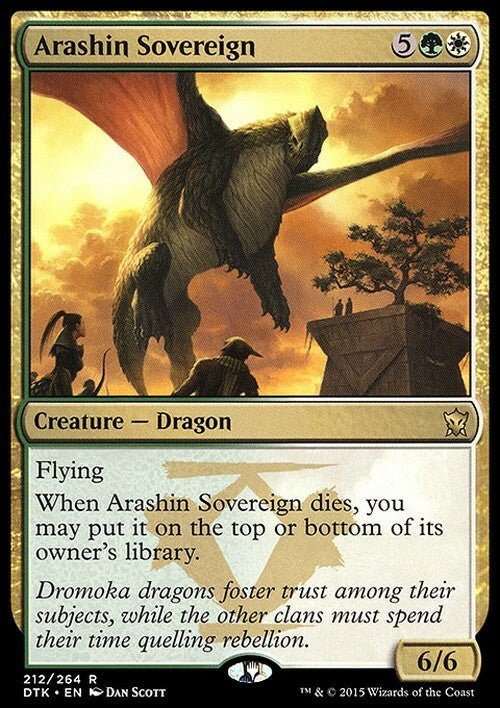 Arashin Sovereign ~ Dragons of Tarkir [ EX ] [ Magic MTG ]