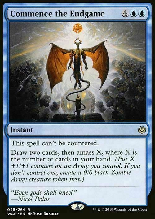 Commence the Endgame ~ War of the Spark [ EX ] [ Magic MTG ]