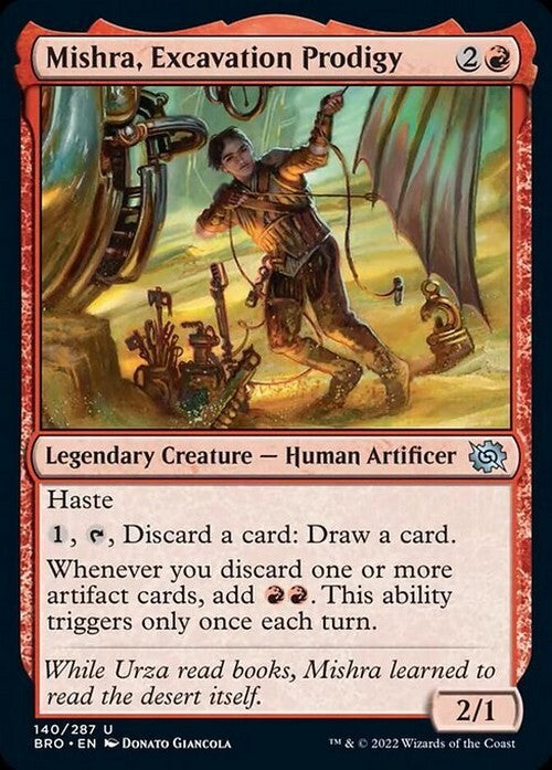 Mishra, Excavation Prodigy ~ The Brothers' War [ NM ] [ Magic MTG ]