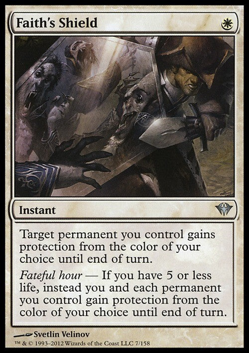 Faith's Shield ~ Dark Ascension [ EX ] [ Magic MTG ]
