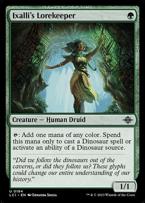 Ixalli's Lorekeeper ~ The Lost Caverns of Ixalan [ NM ] [ Magic MTG ]