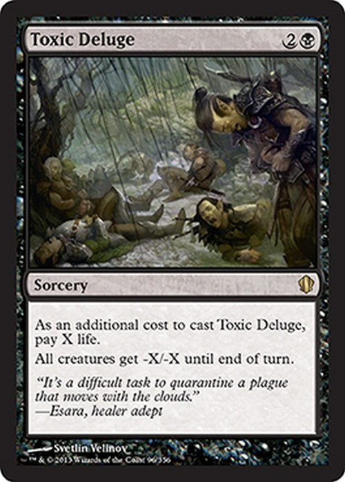 Toxic Deluge ~ Commander 2013 [ EX ] [ Magic MTG ]
