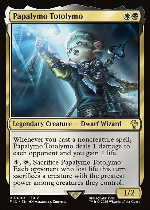 Papalymo Totolymo ~ Commander: Final Fantasy [ NM ] [ Magic MTG ]